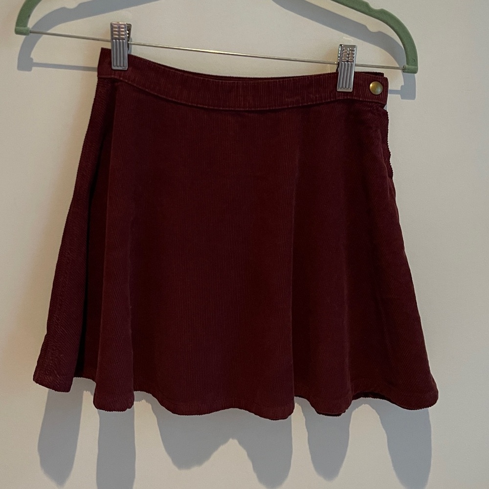 Maroon American Apparel Skort American Apparel Tennis Skirt (Size XS)